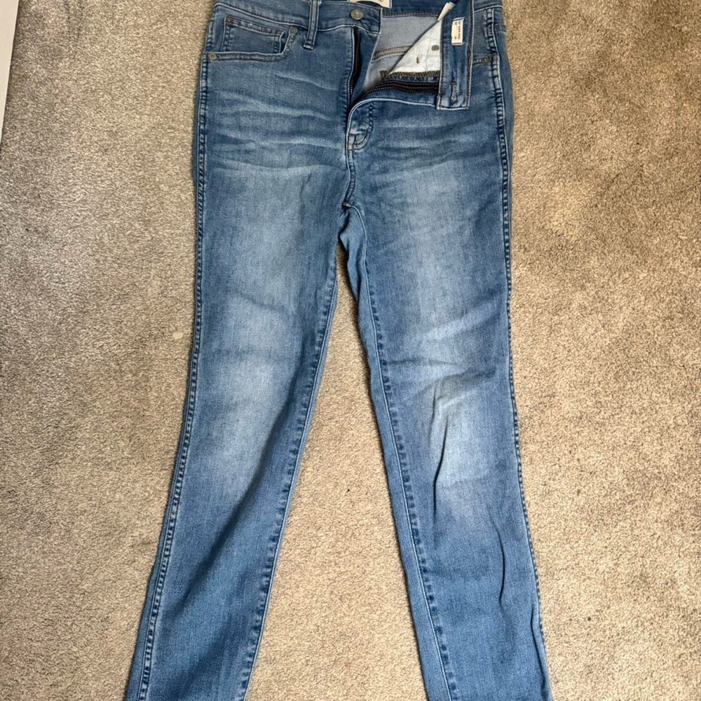 Madewell Women's Skinny Jeans in Light Blue